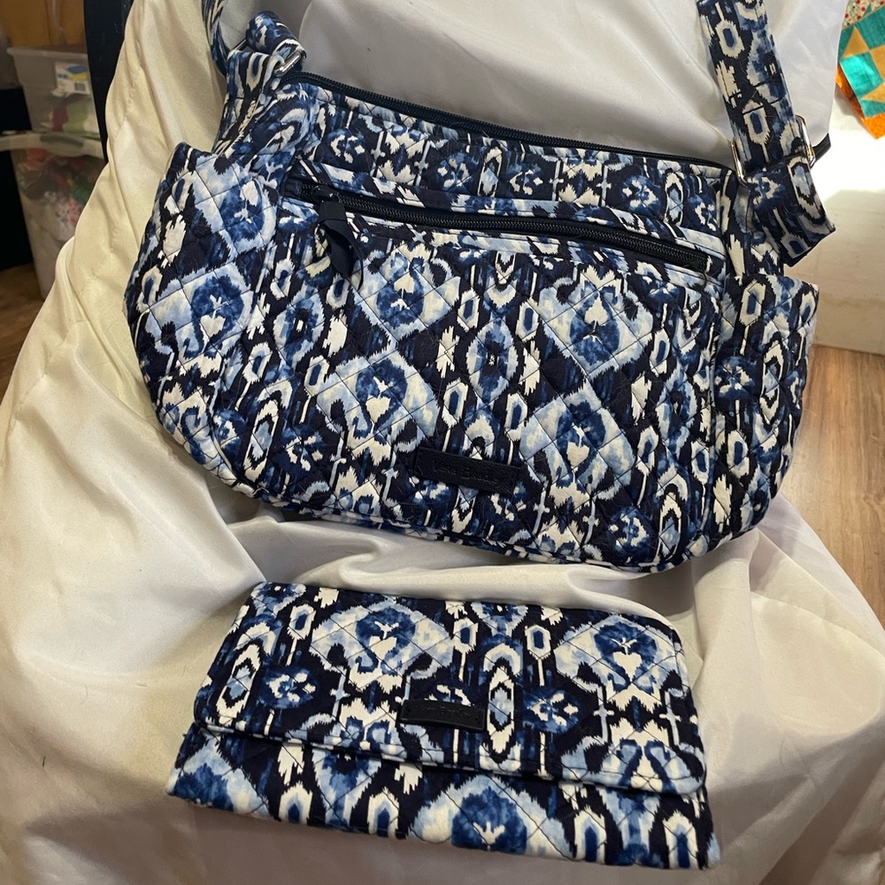 New Vera Bradley purse and matching wallet